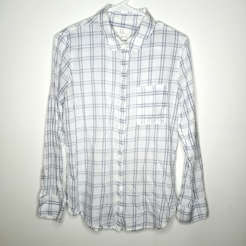 Treasure & Bond Plaid Button Down